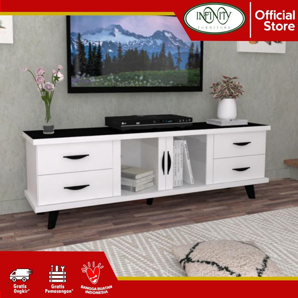 Jual Meja Rak TV Cabinet KOJI TV RACK | Shopee Indonesia