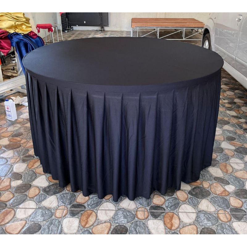 Jual Cover Meja Bulat D. 180cm T. 75cm | Shopee Indonesia