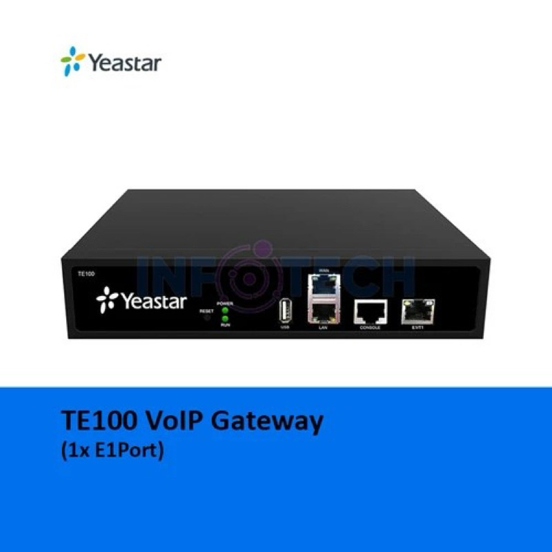 Jual Yeastar TE100 VoIP Gateway (1 E1/T1/J1 Port) | Shopee Indonesia