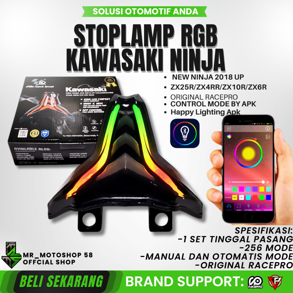 Zx10r Price Zx1or STOPLAMP RACEPRO STOP LAMP ZX25R NEW NINJA 250