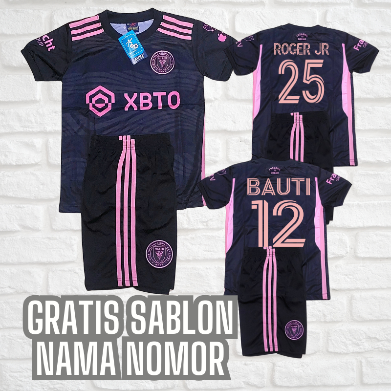 Jual jersey baju bola intermiami/setelan baju bola messi intermiami ...
