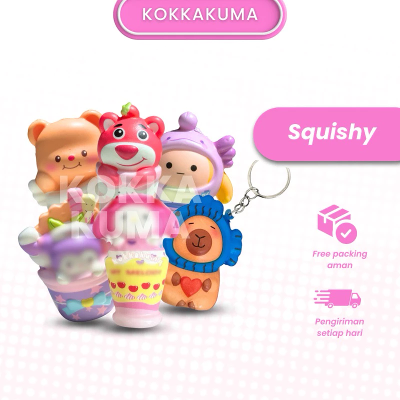 Squishy Lucu Edukatif Slime Gemas Anak Viral