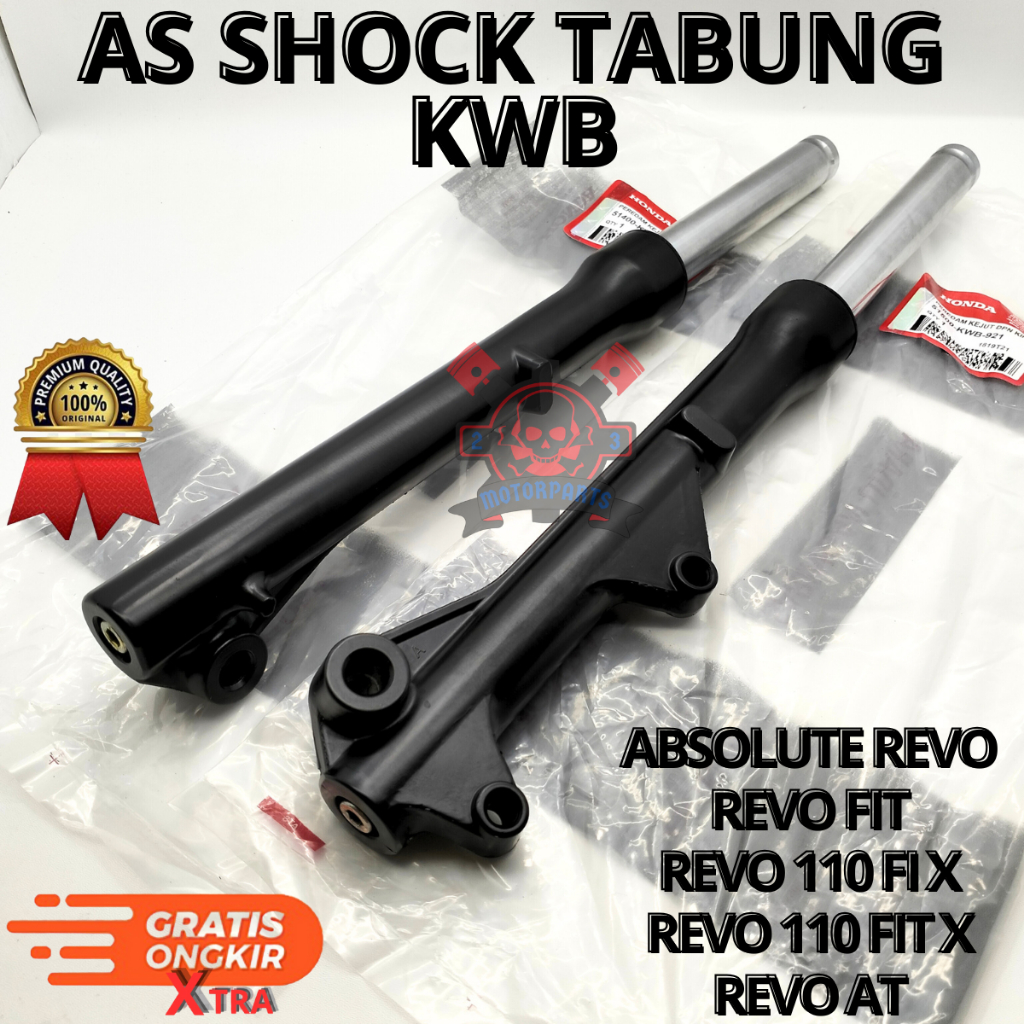 Jual As Shock Tabung Honda KWB Shock Depan Absolute Revo Revo Fit X ...