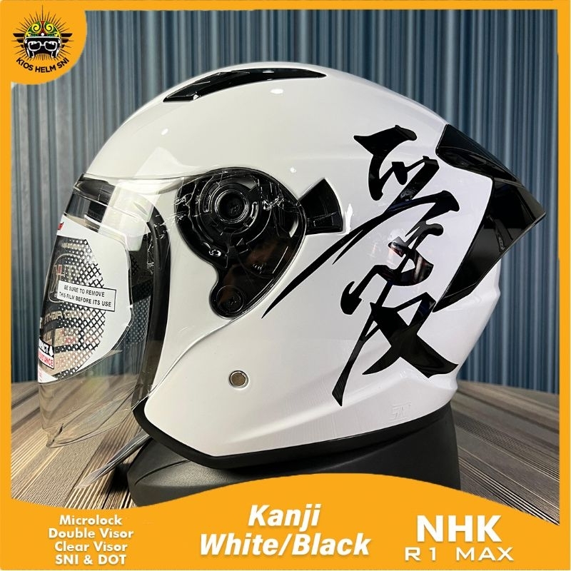 Jual Helm NHK R1 Max Kanji | NHK Original | Shopee Indonesia