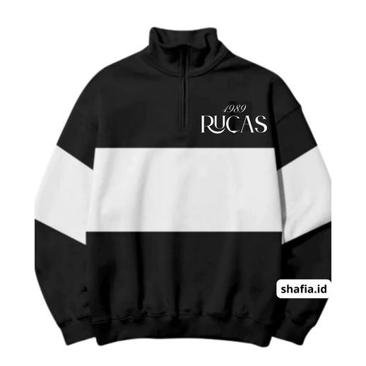 Jual RUGBY SWEATER RUCAS STRIPE 2 WARNA SWEATER KERAH RUGBY PRIA WANITA ...