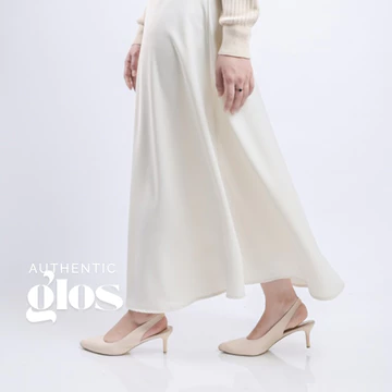 Rok Satin 90CM Satin Long Skirt Rok Satin Wanita Panjang 90cm S Sampai 3XL
