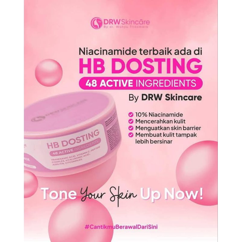 Product image Drw Skincare HB Dosting Boster Powerful Whitening BPOM ORI 100% [CAN COD] 3