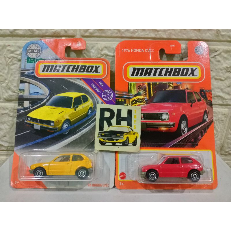 Jual Matchbox 76 Honda CVCC Civic | Shopee Indonesia