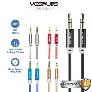 Kabel Aux Audio Yesplus YS-1414 3.5mm Male to Male Original