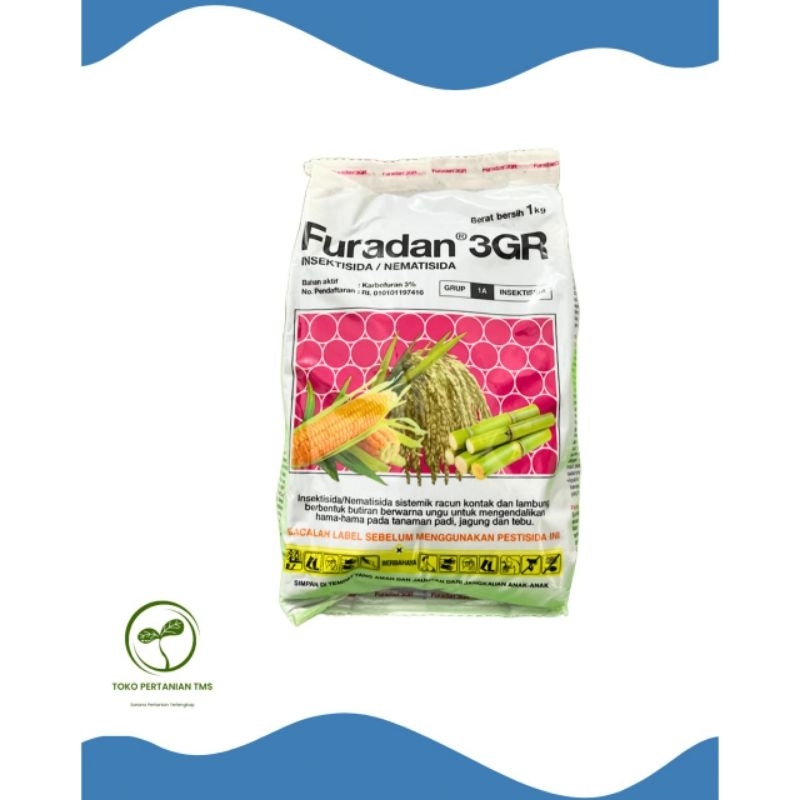 Jual Insektisida Nematisida Furadan 3GR Kemasan 1 KG Untuk Mengatasi ...