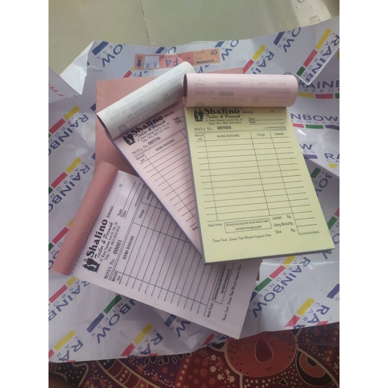Jual CETAK NOTA CUSTOM RANGKAP 2 (2PLY) | Shopee Indonesia