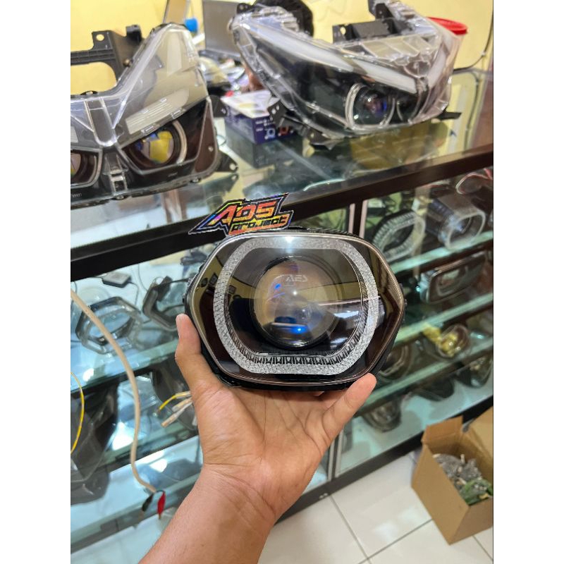 Jual LAMPU BILED HONDA STYLO TERBARU SHROD 5D CRYSTAL RGB | Shopee ...