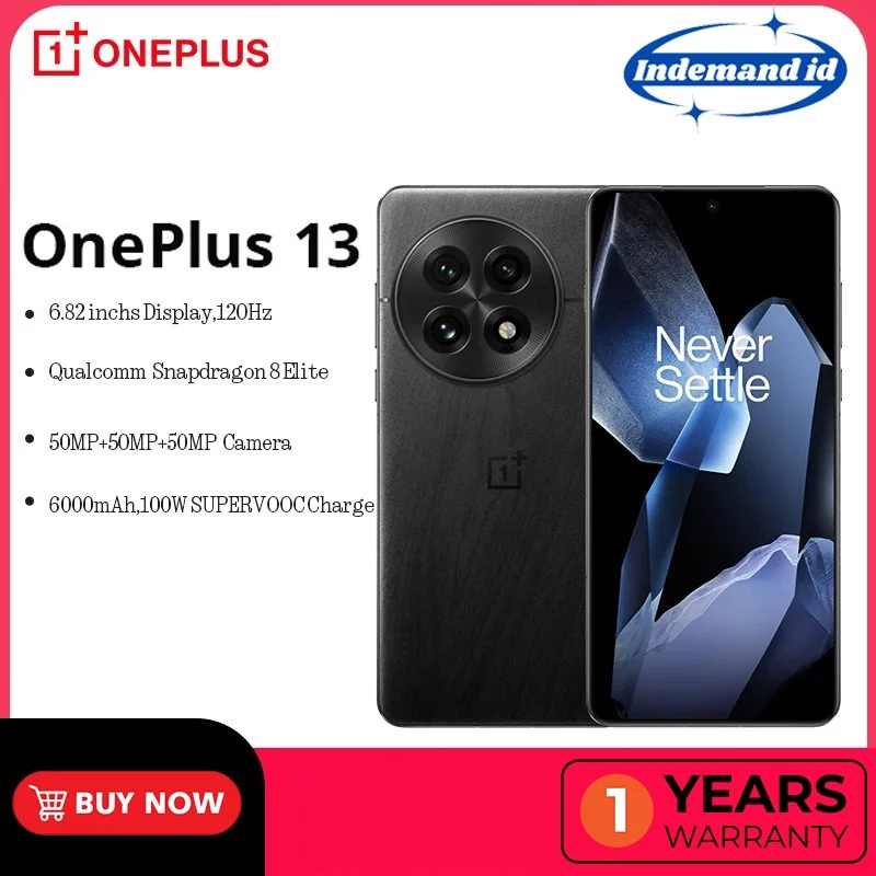 Harga Oneplus 13 5G 6.82" 120Hz 6000mAh 100W 50W Android