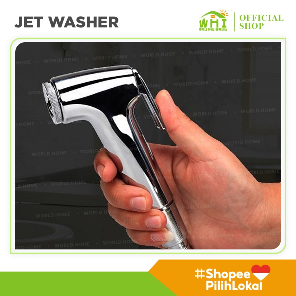 Jual World Home Jet Washer Closet Toilet Bidet Shower Spray Jet Shower