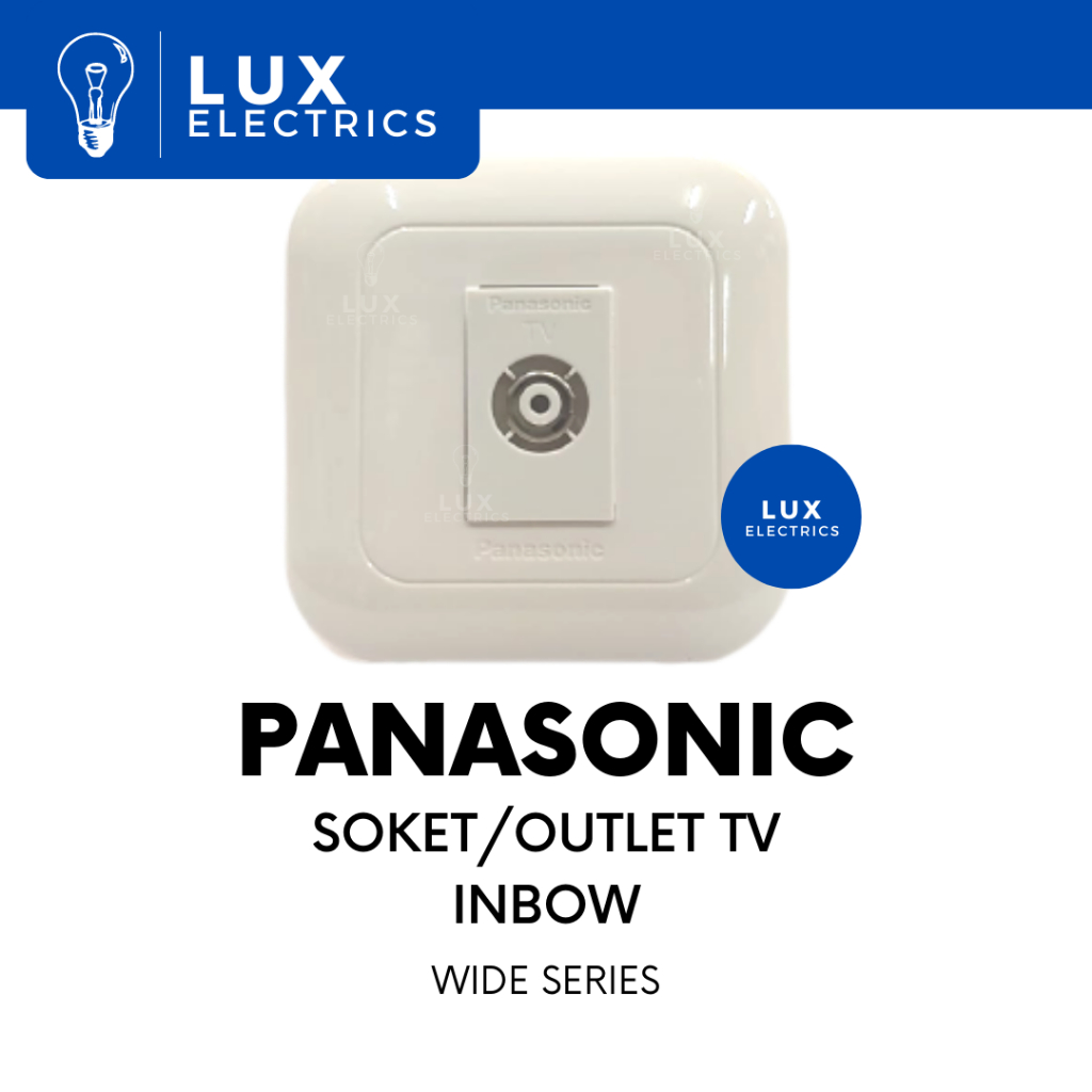 Jual Soket/Input/Outlet TV Inbow/IB PANASONIC Wide Series | Shopee ...