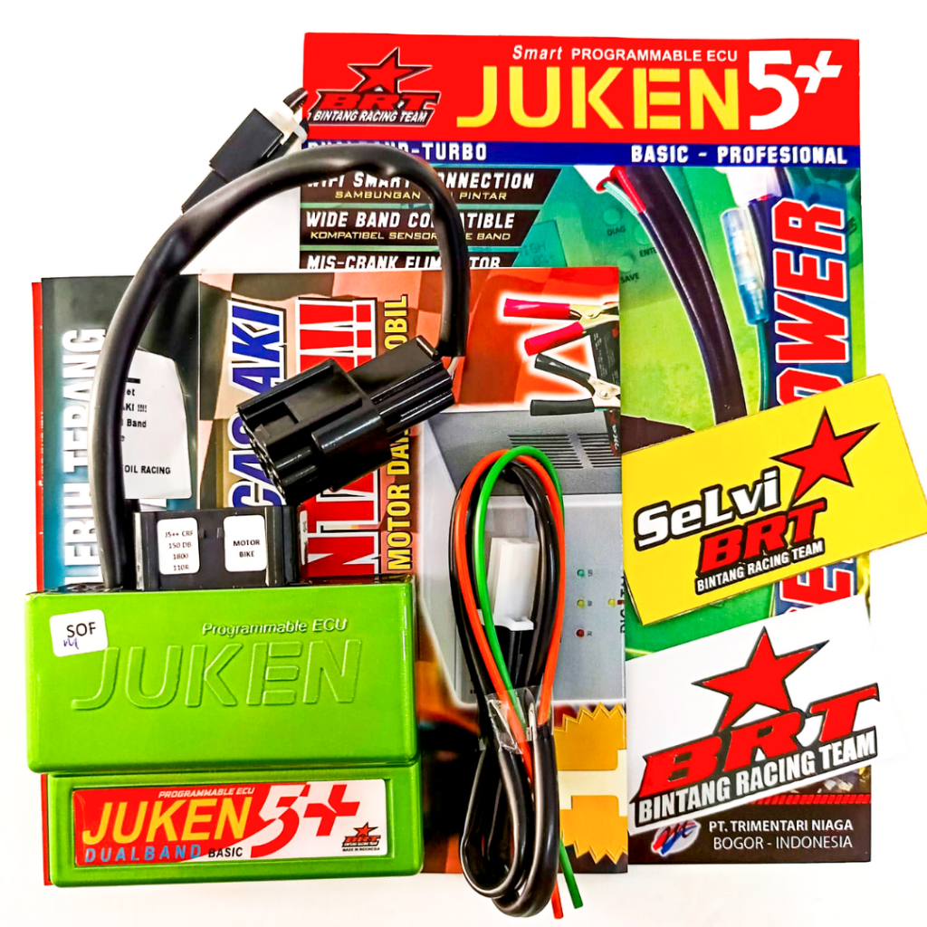 Jual ECU JUKEN 5++ PLUS BRT CRF 150 DUALBAND RACING TURBO REMOTE