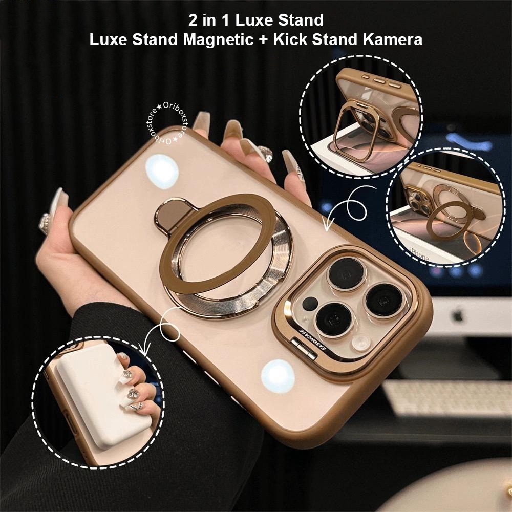 Jual (+Packing Box) Free Ring LUXE STAND MAGNETIC COMPATIBLE FOR IPHONE ...