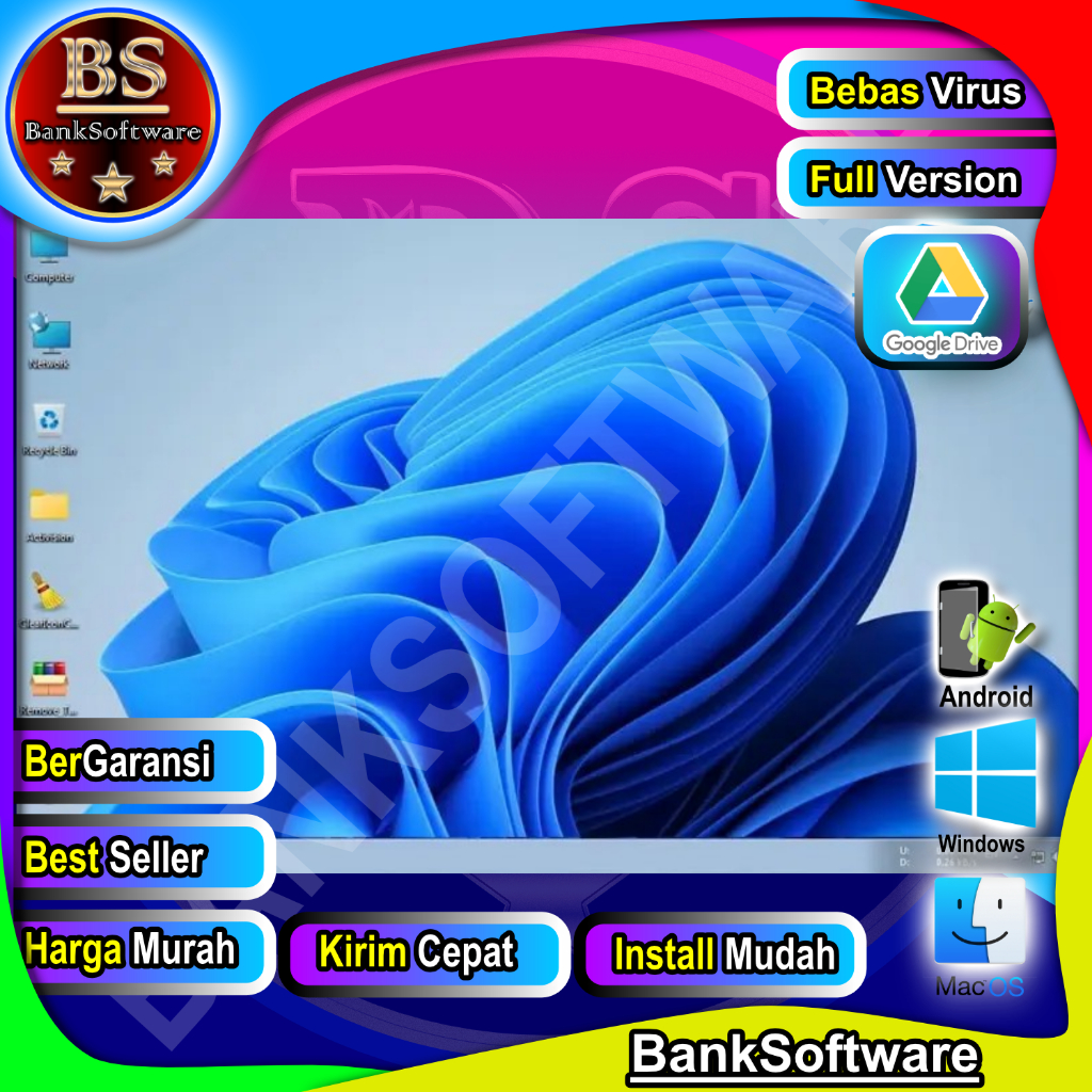Jual Windows 7 Super Lite 32 Bit 2025 Theme Windows 11 OS Full Version