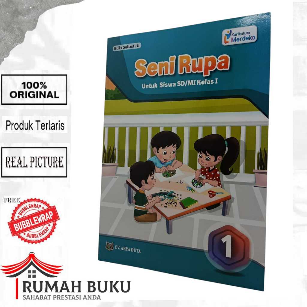 Jual Seni Rupa Aryaduta kelas 1 kurikulum merdeka | Shopee Indonesia