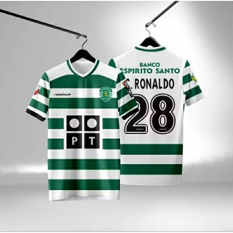 Camiseta Sporting de Lisboa 2003/04 away | Reebok - Peru FC