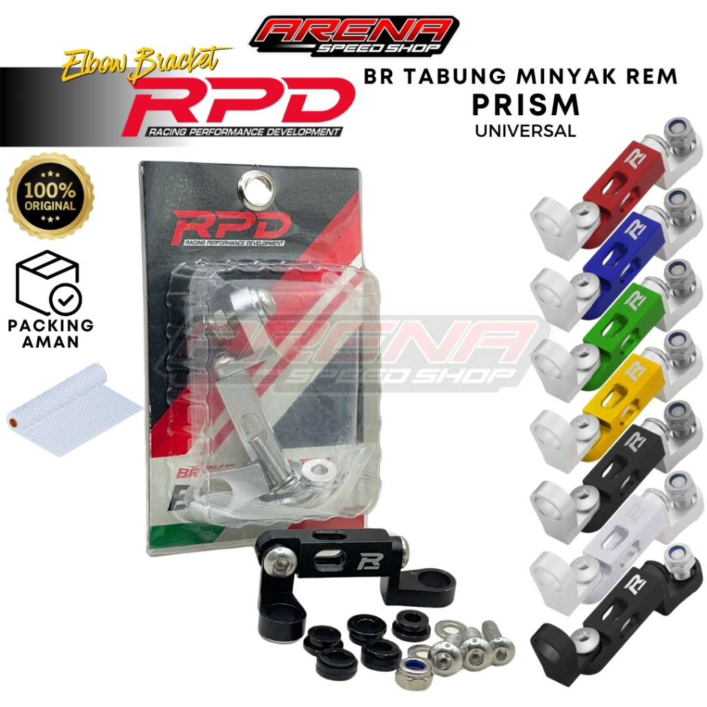 Jual RPD Brake Fluid Tank Elbow Bracket PRISM Bracket Tabung Minyak Rem ...
