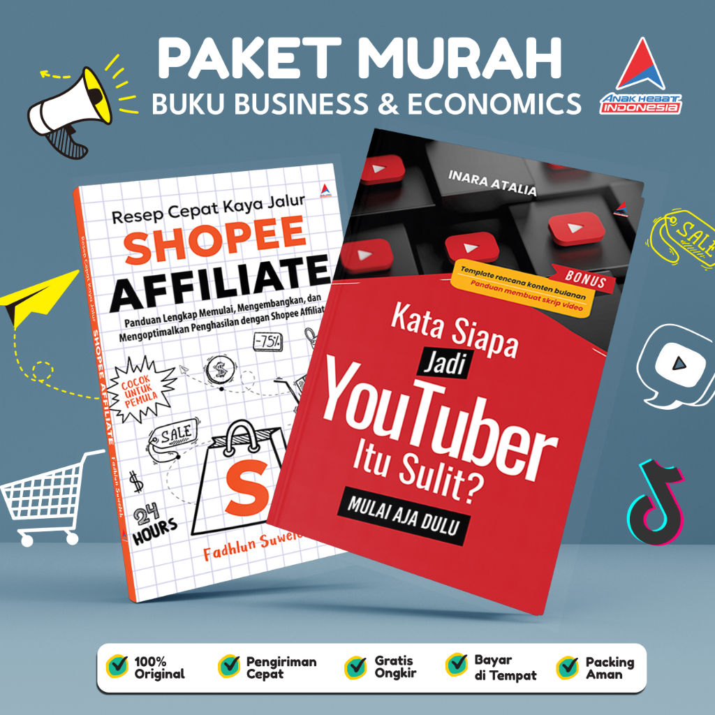 Jual Special Bundling Murah - Kata Siapa Jadi Youtuber Itu Sulit? Mulai ...