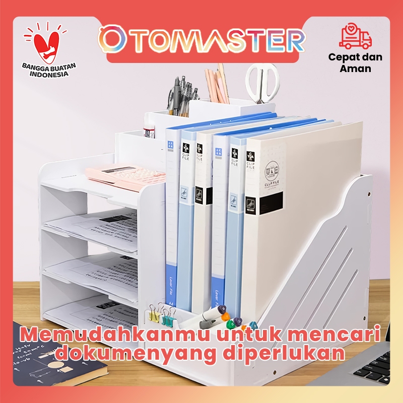 Jual TOMASTER-Rak Meja Susun Multifungsi/Rak Tray Dokumen Fail Kerja ...