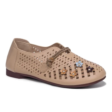 Flat Shoes Wanita Rajut Premium Sepatu Cewek Nyaman Seharian Anti Gerah Model Korea SK 068