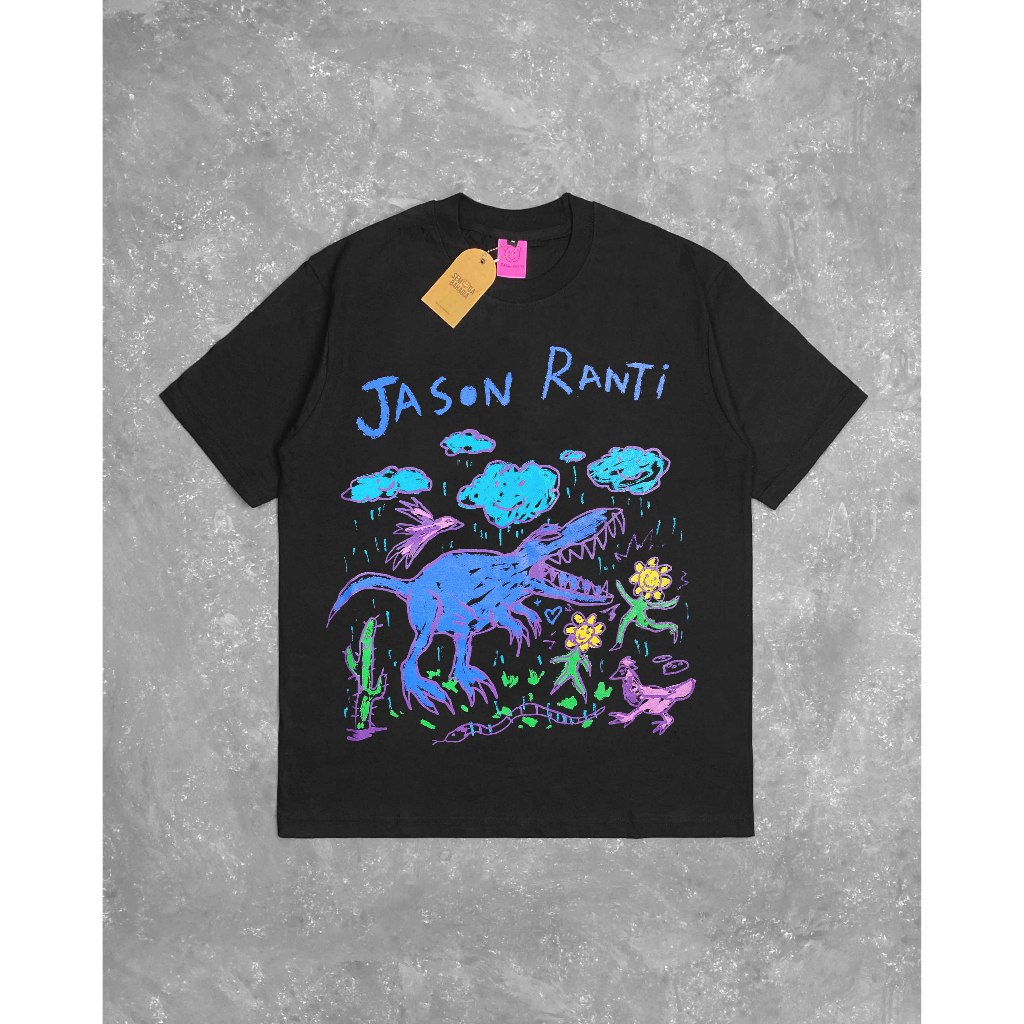 Jual Jason Ranti - Hidup Bahagia | Tshirt (Black) | Shopee Indonesia