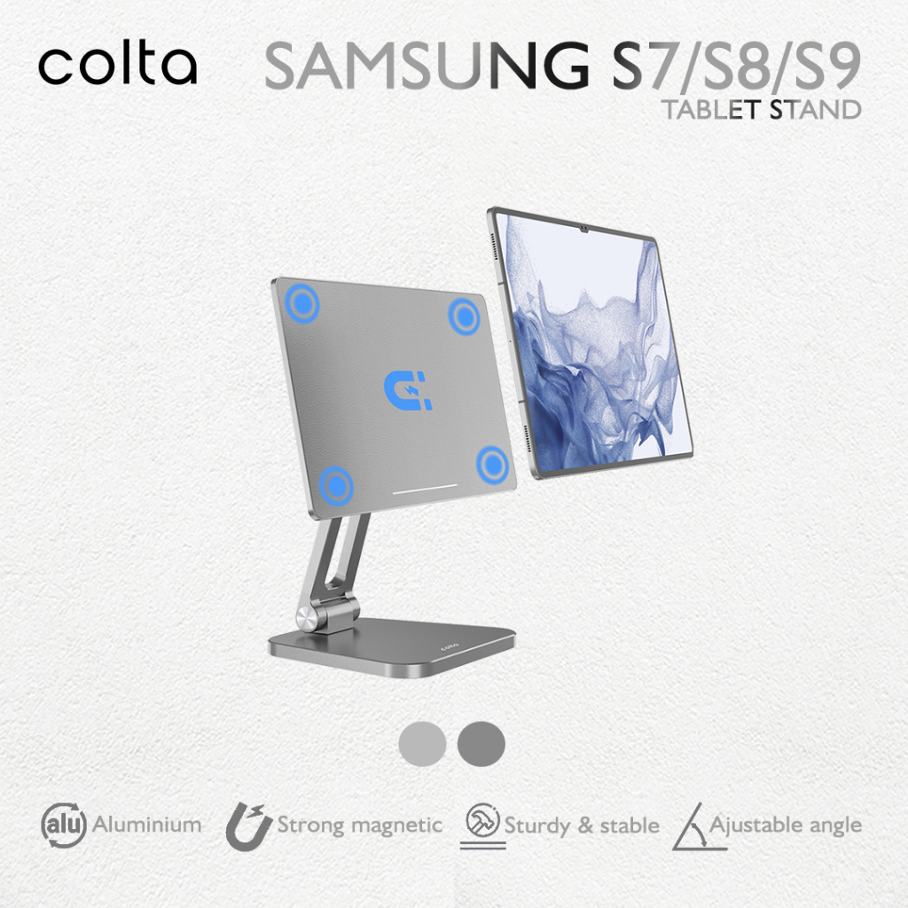 Jual Colta Magnetic Samsung Tab S7/S8/S9 Stand Holder Aluminium Alloy ...