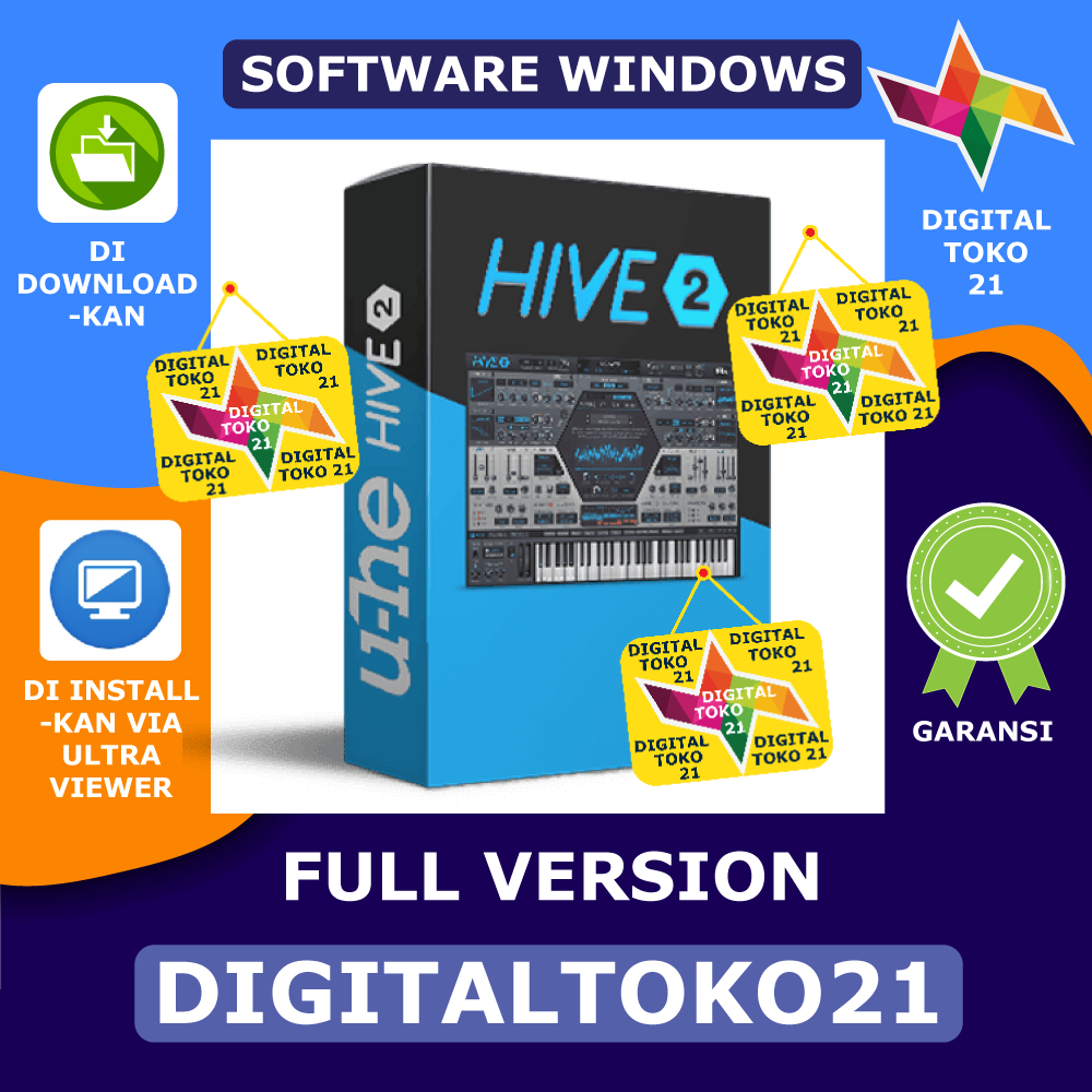 Jual [Diinstallkan] u-he Hive v2.1.1.12092 Full Version Software PC ...