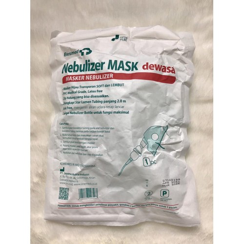 Jual Onemed Nebulizer Masker Uap Anak Dewasa Pernafasan Besmed | Shopee ...