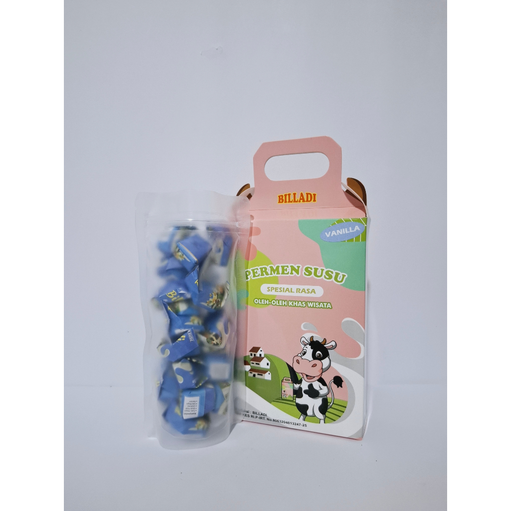 Jual Permen Susu Rasa Vanilla Kemasan Box / Cemilan Manis Oleh Oleh ...
