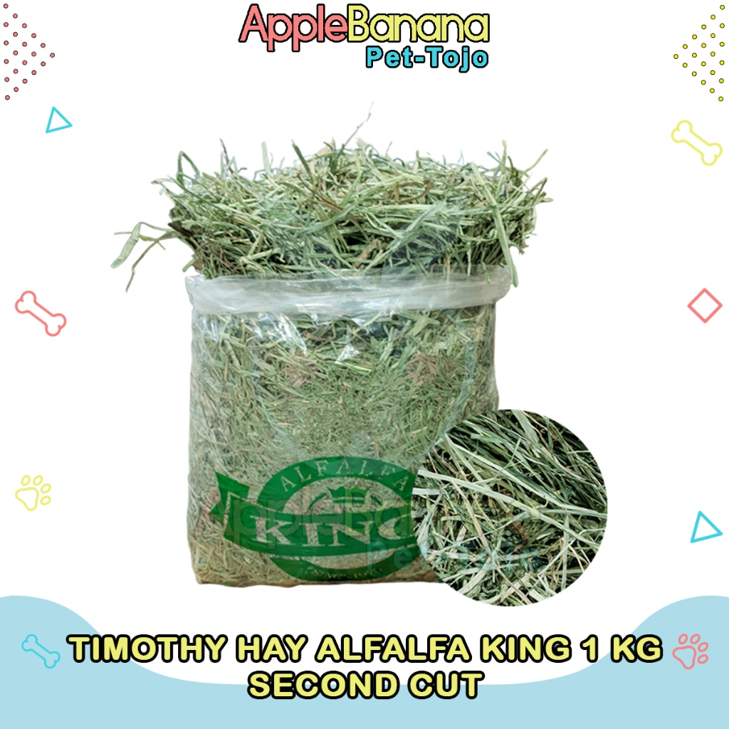 Jual Timothy Hay Alfalfa King 1 kg Rumput Kering Premium Serat Tinggi ...