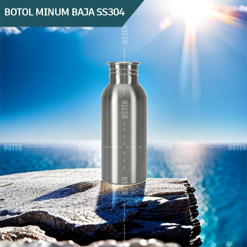 Jual Botol minum baja stainless SS304 tanpa BPA / Single wall stainless ...