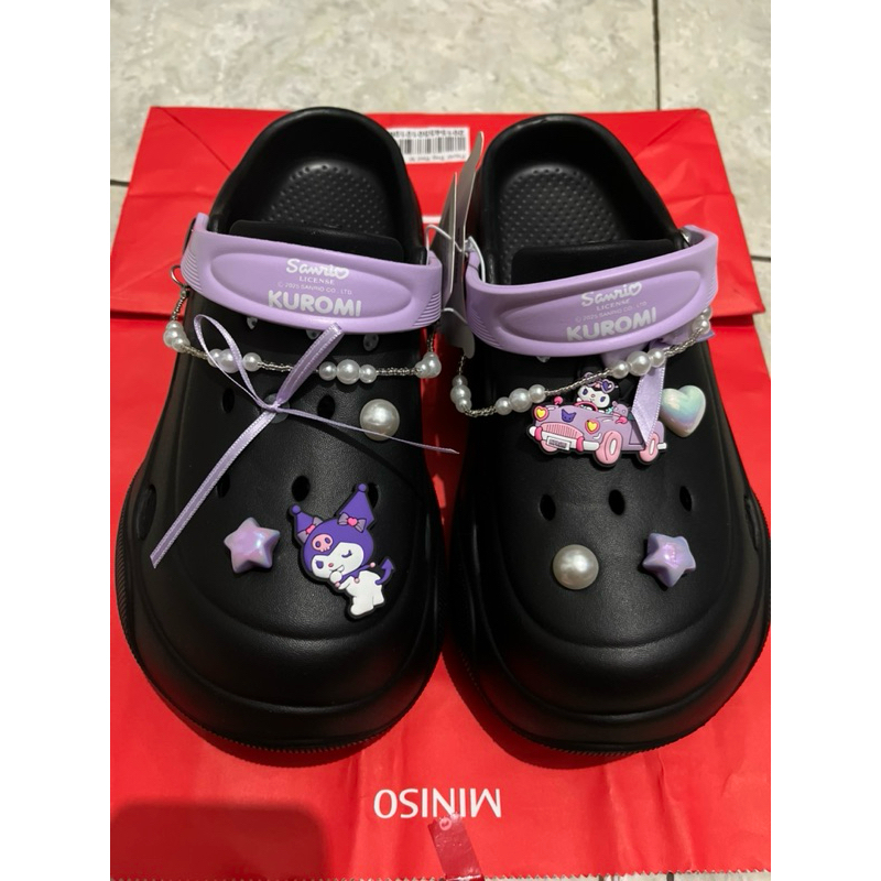 Jual Miniso x Sanrio Sandal Clogs / Sandal Slop Hollow Sanrio ...
