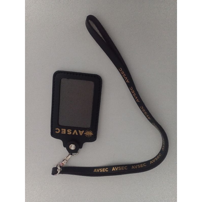 Jual DOMPET ID CARD AVSEC HITAM | Shopee Indonesia