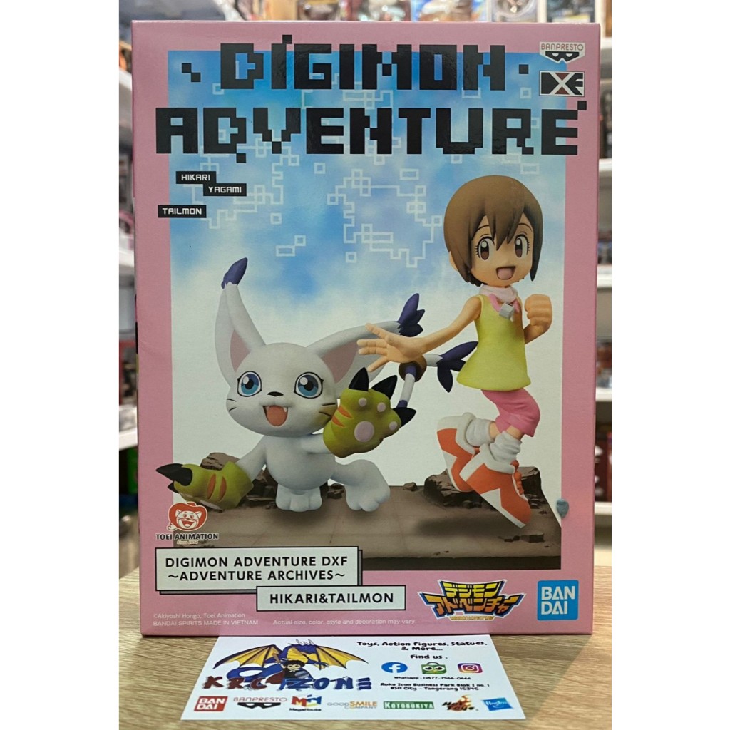 Banpresto Digimon Adventure - DXF HIKARI &TAILMON - Adventure Archives 12cm 4983164187793