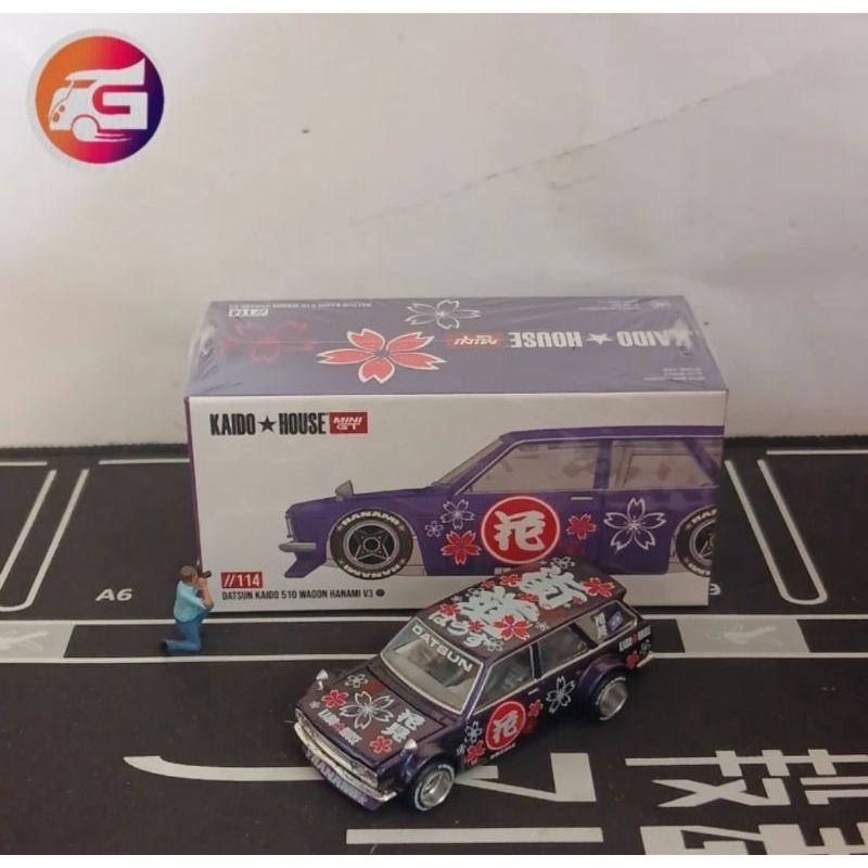 Kaido House x MINI GT ] Datsun 510 Pro Street BRE510 V1