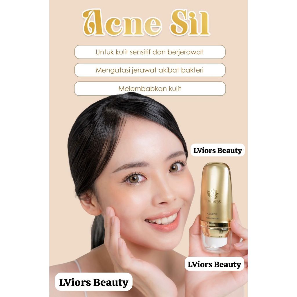 Jual LVIORS ACNE SIL FOR ACNE SKIN Exp 31-07-2026 | Shopee Indonesia