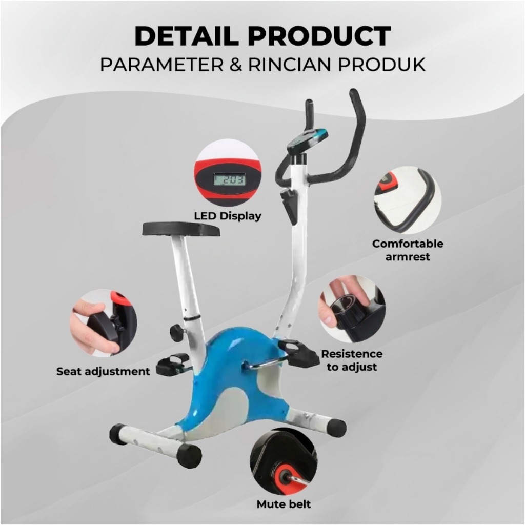 Jual Sport Sepeda Statis Spin Bike Sepeda Cardio Alat Olahraga