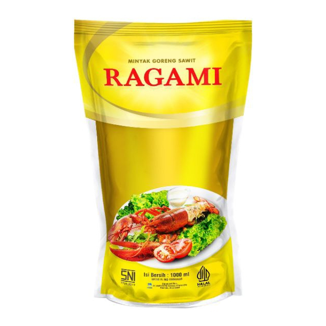 RAGAMI - Minyak Goreng Sawit Kemasan Pouch 1 Liter
