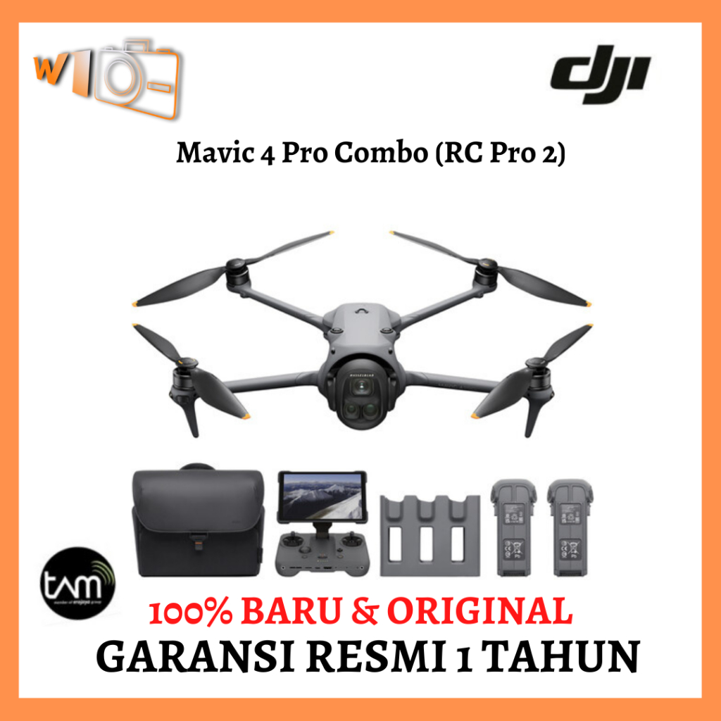 Jual DJI Mavic 4 Pro Combo (RC Pro 2) Drone - MAVIC 4 PRO 512GB CREATOR ...