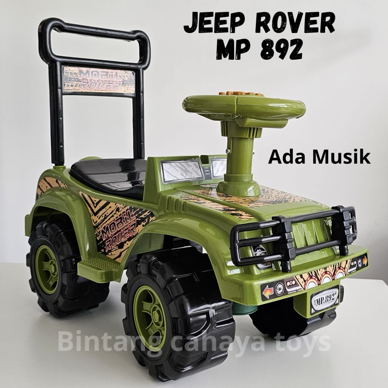 Mainan mobil dorong anak SHP JR 551 RAMBO 891 RIDE ON mobil duduk mobil  tunggang
