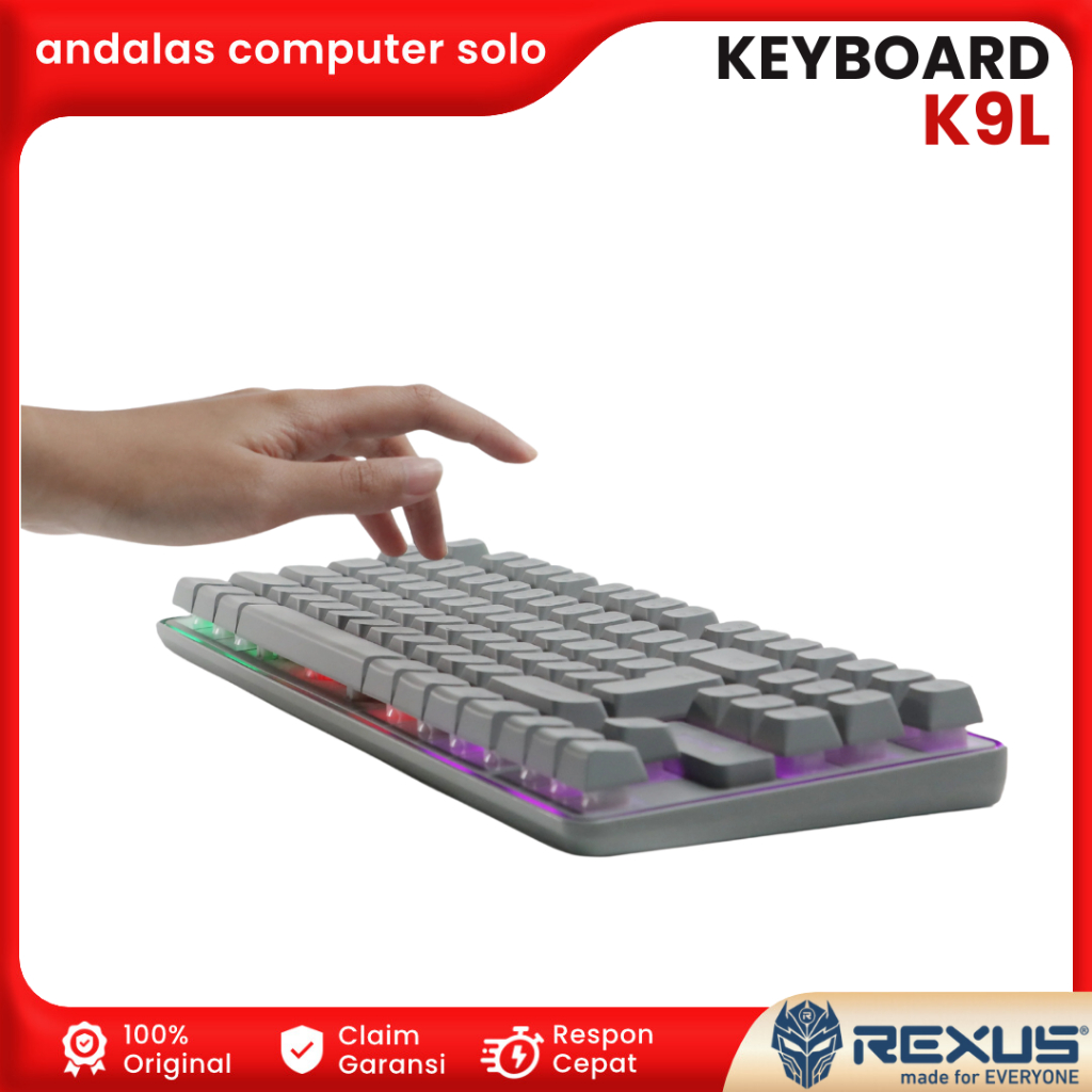 Jual KEYBOARD GAMING REXUS K9L BATTLEFIRE MEMBRANE KEYBOARD GAMING GAME ...
