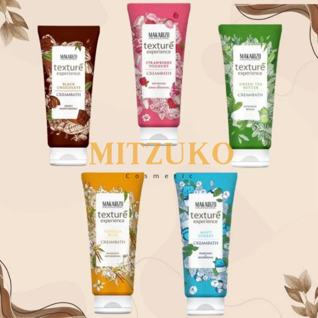 Jual MAKARIZO Texture Experience Creambath 200ml | Shopee Indonesia