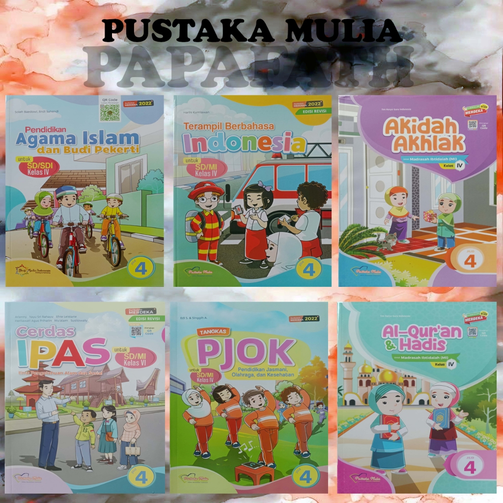 Jual Buku Pustaka Mulia SD/MI Kelas 4 - Kurikulum Merdeka | Shopee ...