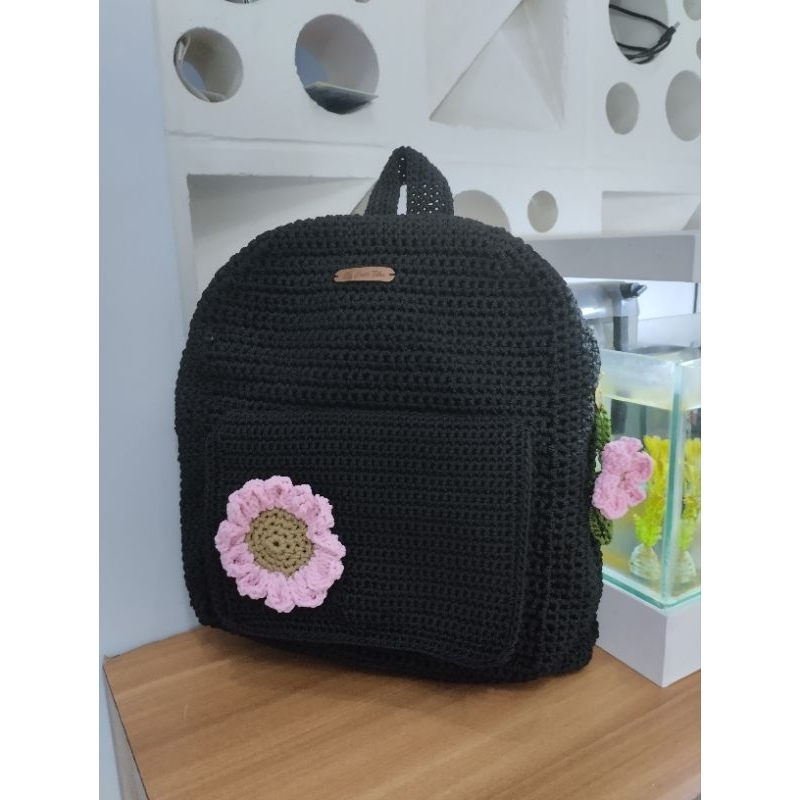 Jual [CuteTiks]Tas ransel anak wanita sekolah|Tas punggung rajut ...