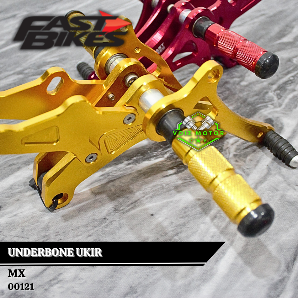 Jual Underbone Underbon Step Fastbikes Full CNC Black Blue Gold Red ...
