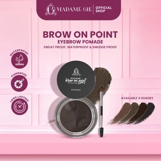 Madame Gie Madame Brow On Point β Make Up Eyebrow Pomade Cream Pensil Alis Water proof
